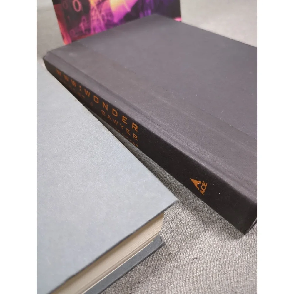 Robert J. Sawyer Watch & Wonder (WWW Trilogy Books 2-3) First Edition Hardcovers